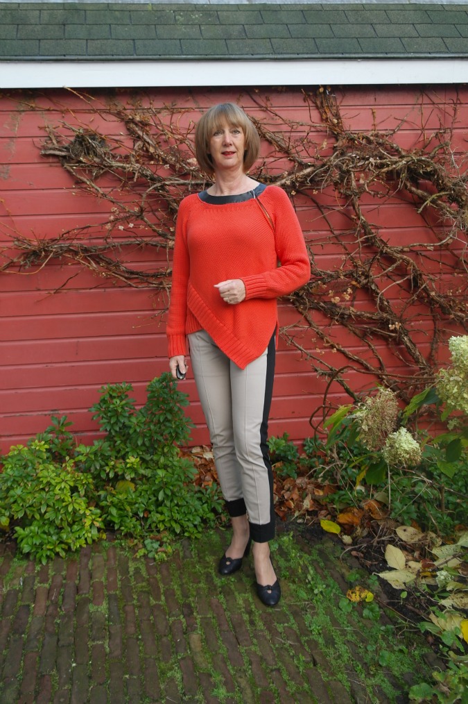 Orange Max Mara combination 3