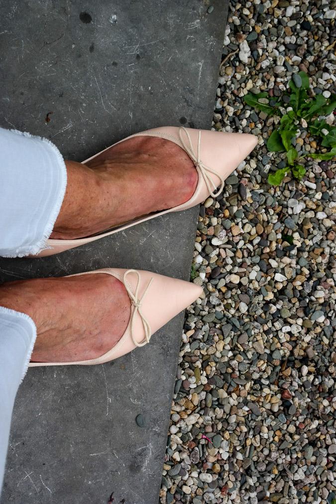 Signtseeing in Apeldoorn. French Soles ballerinas