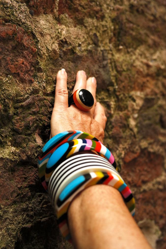 bangles and a ring