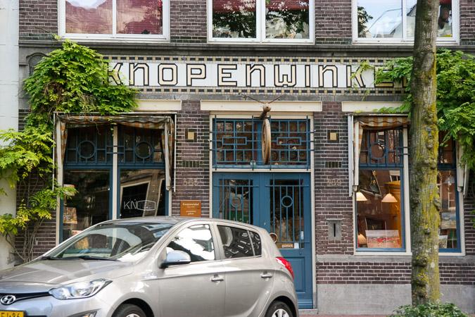 boat tour through Amsterdam, Knopenwinkel