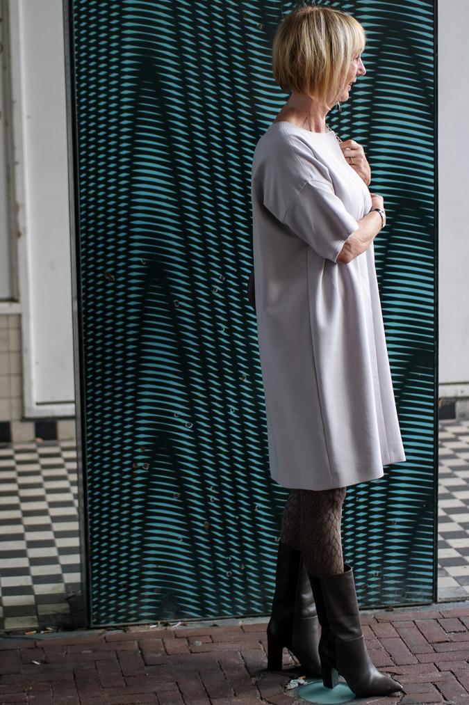 Lavender dress by Max Mara