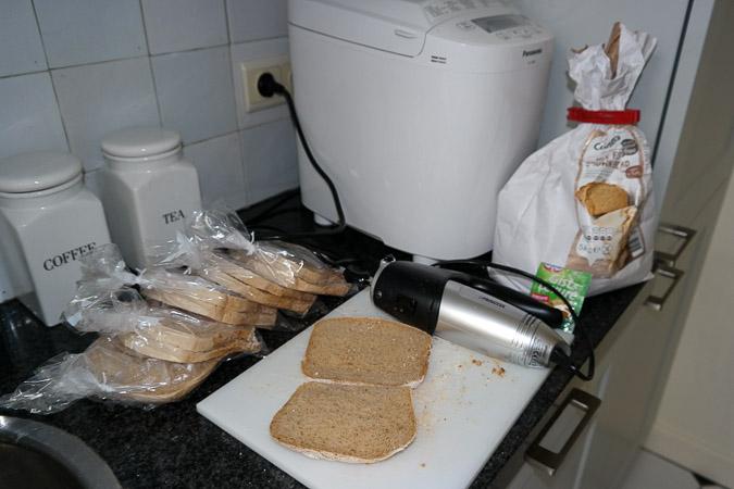Glutenfree bread home-made