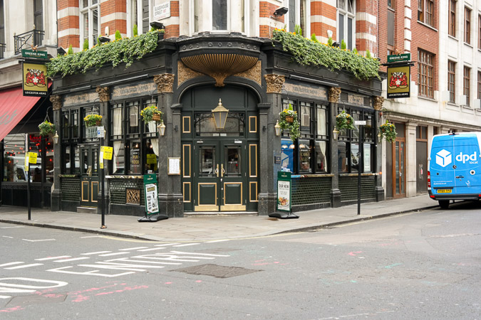 London in April
