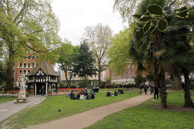 London in April
