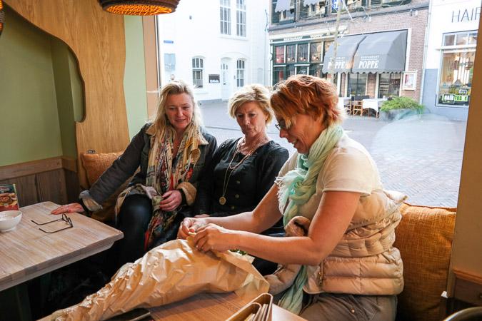 Jilske, Marijke and Claudia
