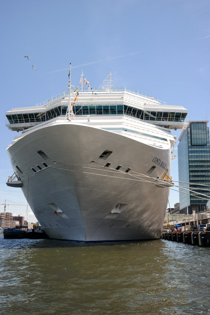 Cruising Amsterdam by boat