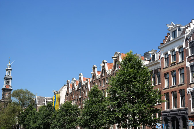 Cruising Amsterdam by boat