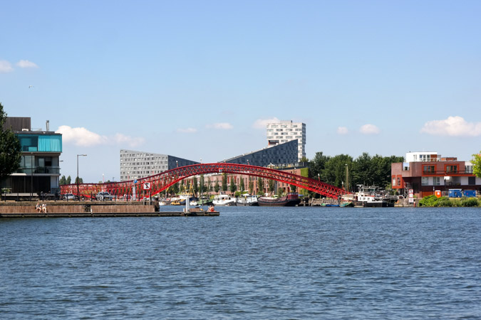 Cruising Amsterdam by boat