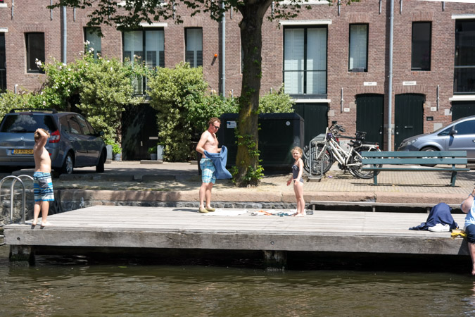 Cruising Amsterdam by boat