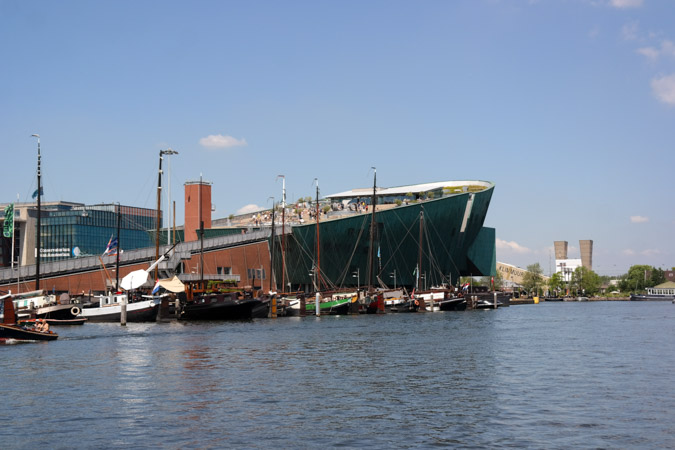 Cruising Amsterdam by boat