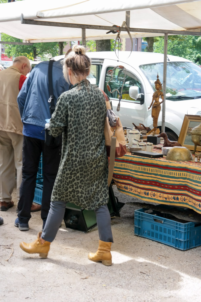 Brocante market in Haarlem