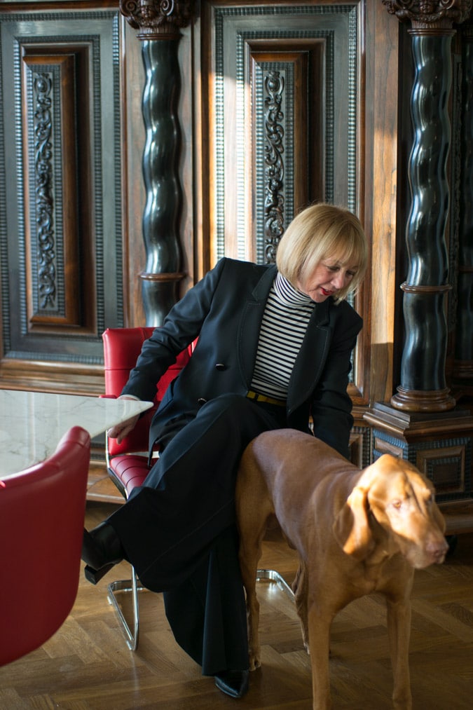 Piazza Sempione trouser suit