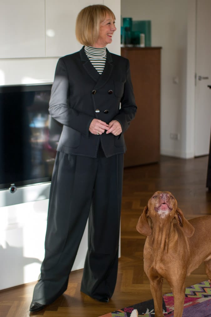 Piazza Sempione trouser suit