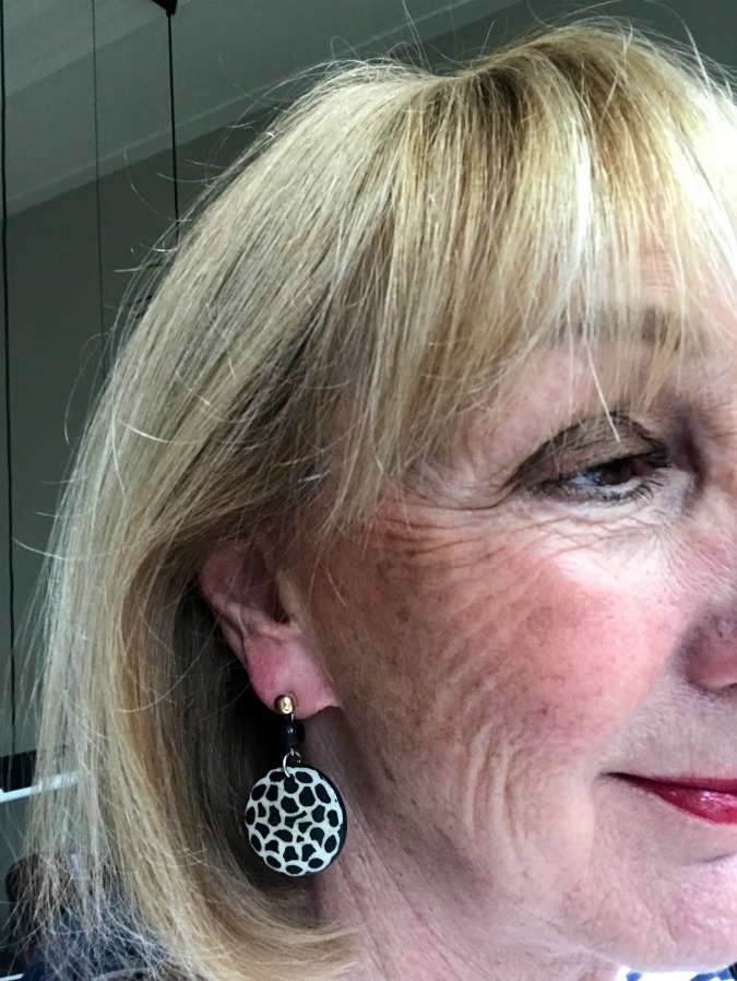 earring present from Nicolene
