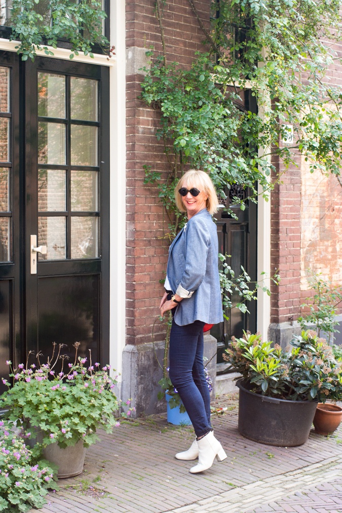 With Sylvia of 40+Style in Haarlem