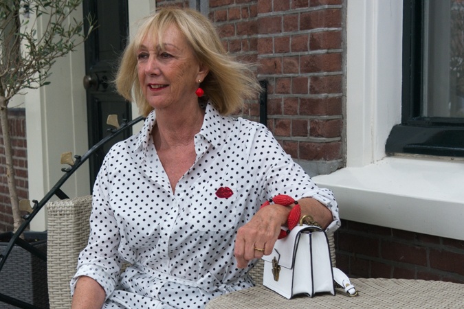 Polka dot dress