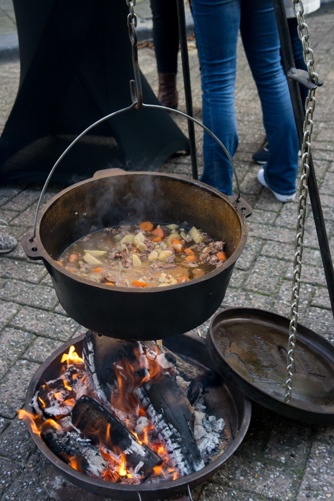 Street party food