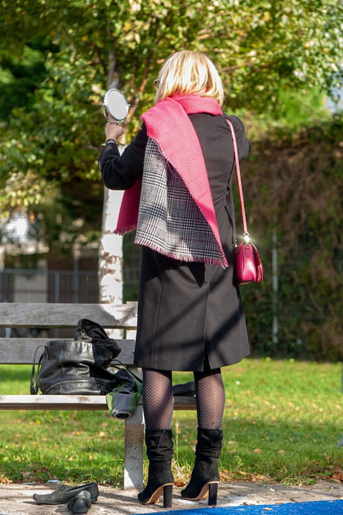 Black Wolford coat
