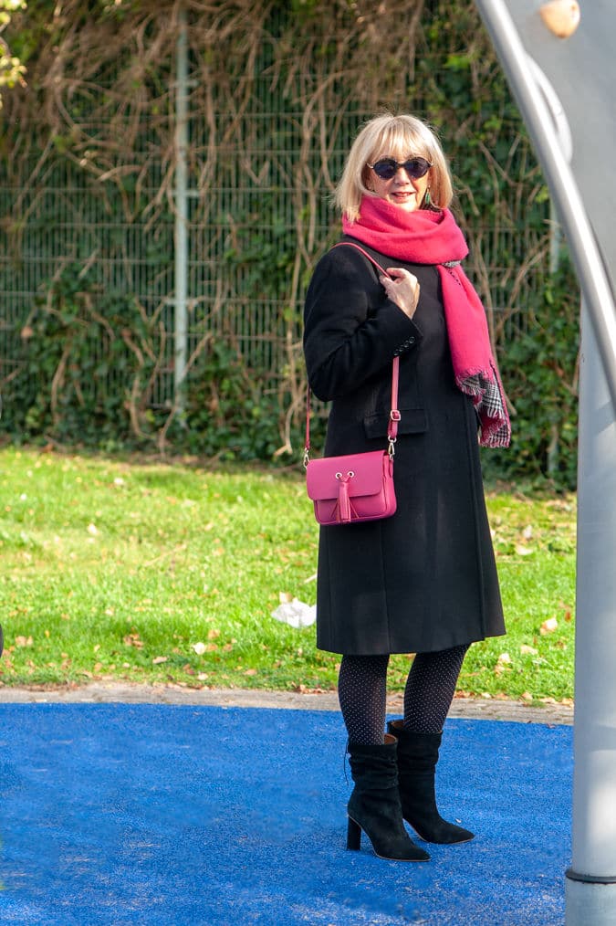 Black Max Mara coat