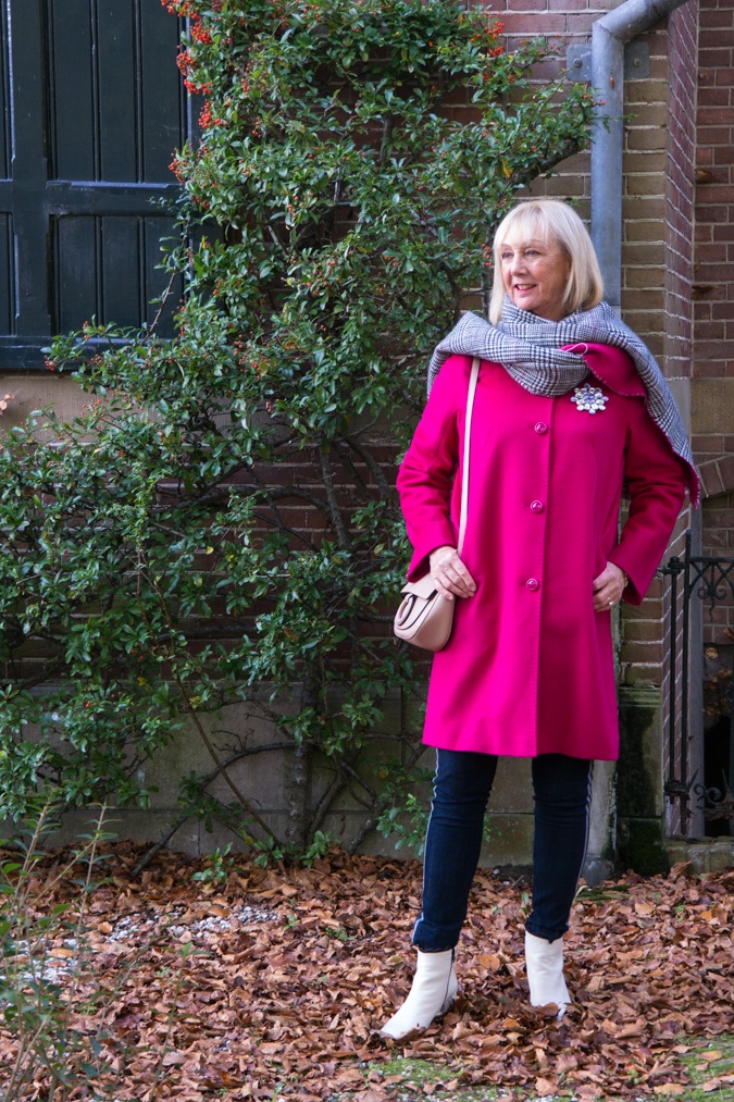 Fuchsia coat