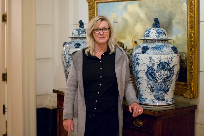 Jilske at the Amstel Hotel