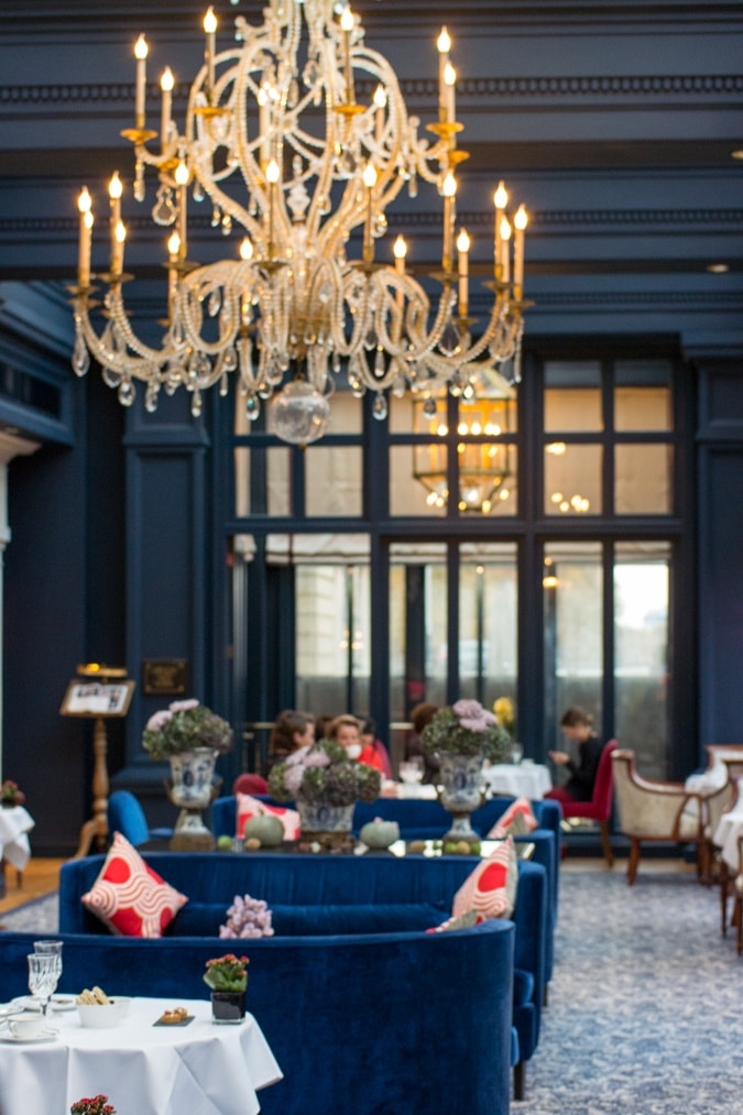 High tea at the Amstel Hotel