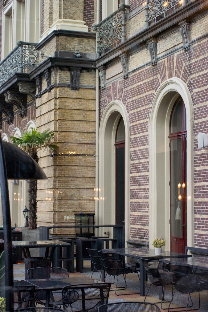 High tea at the Amstel Hotel