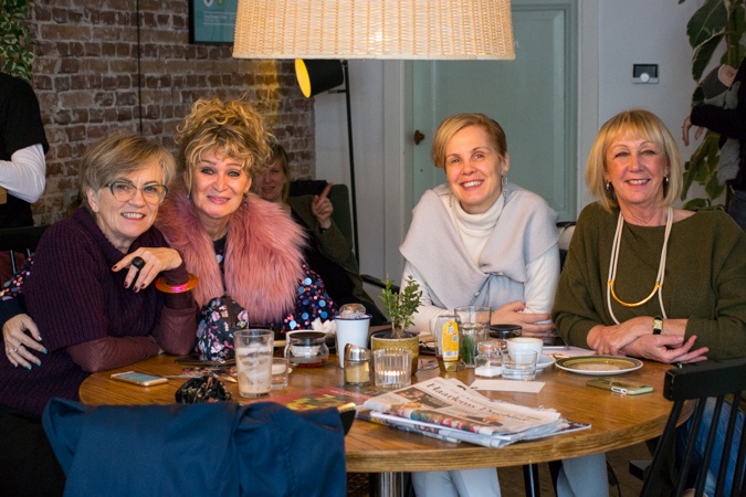 Misja, Anja, Sylvia and Greetje