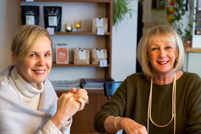 Sylvia and Greetje
