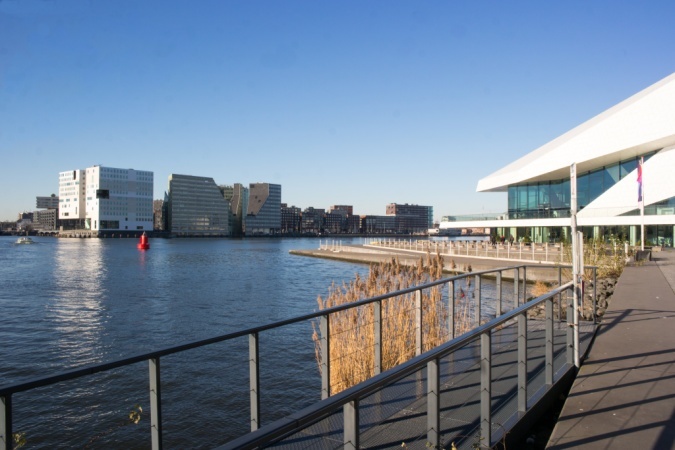 EYE Film museum and surroundings