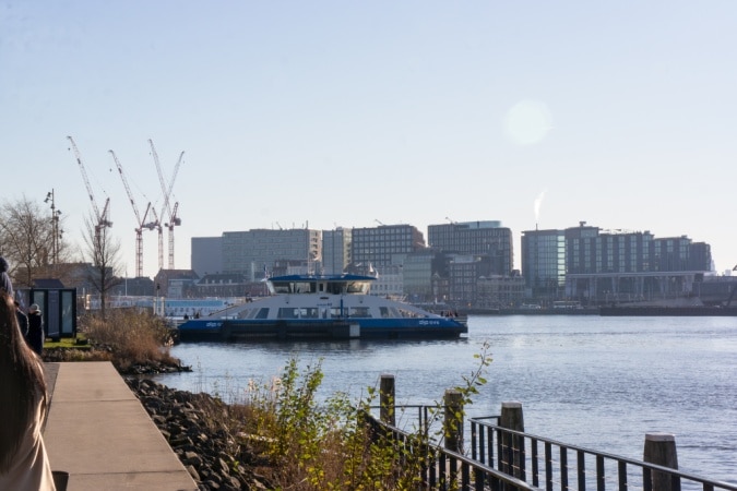 EYE Film museum and surroundings