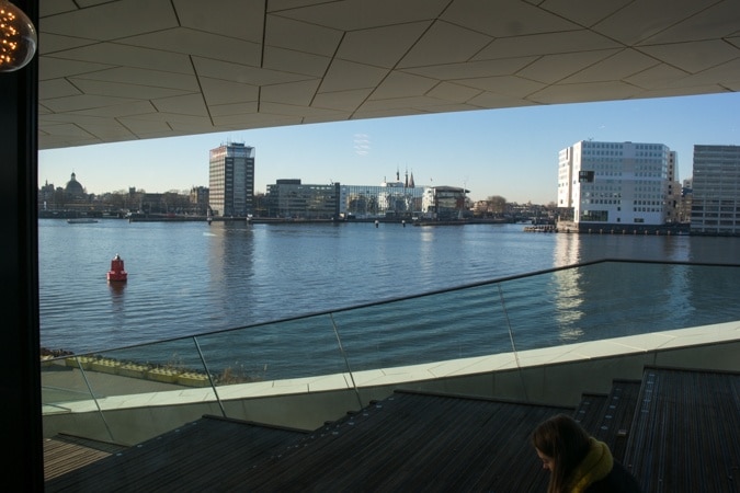 EYE Film museum and surroundings