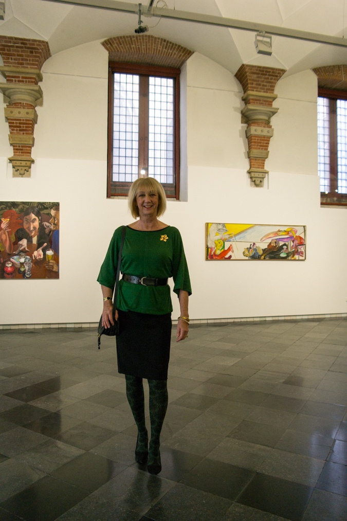 Green fantasy tights