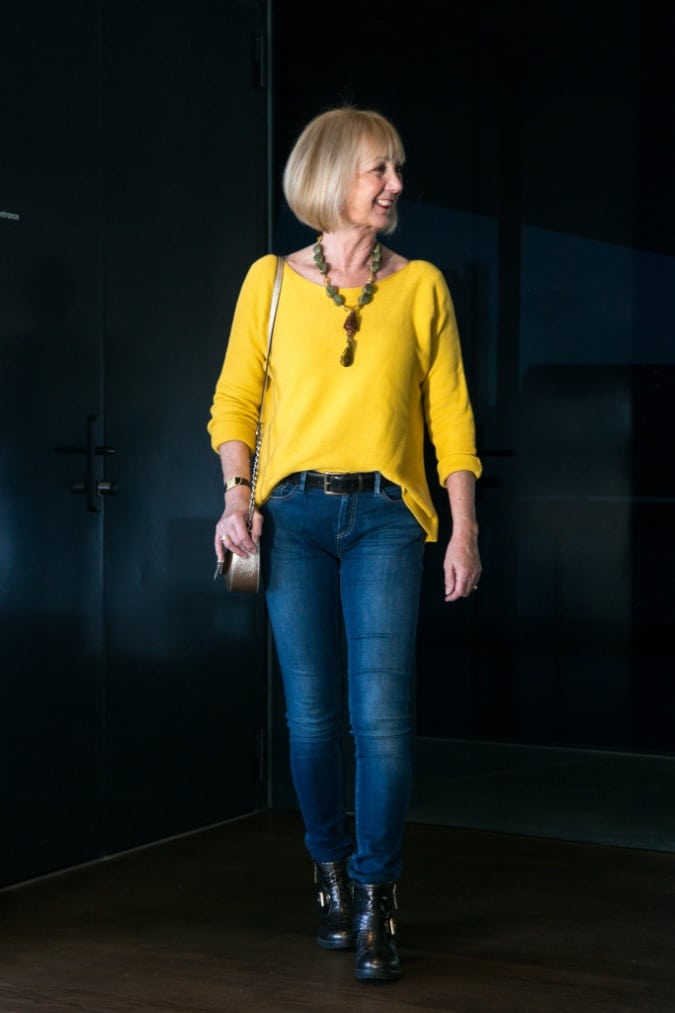 Yellow jumper