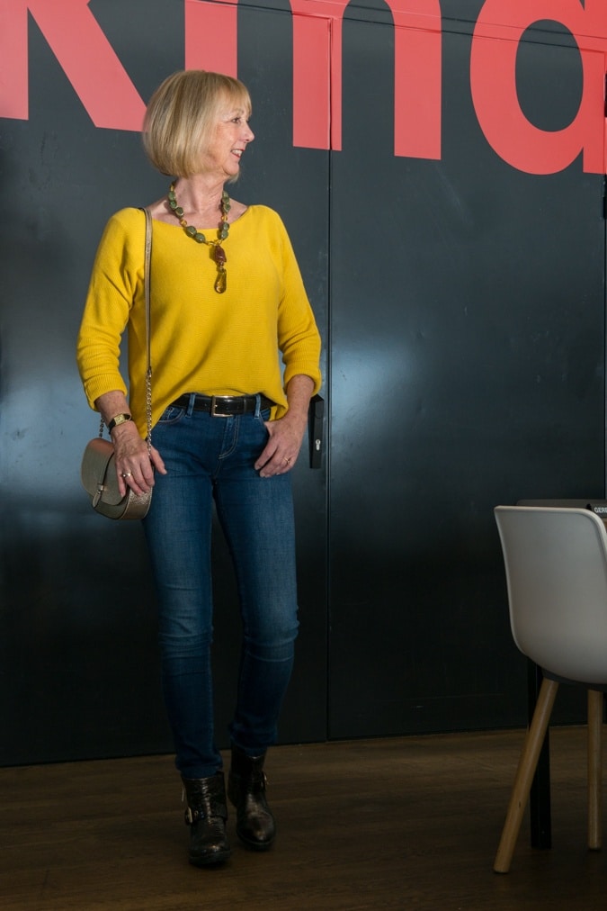 Yellow jumper