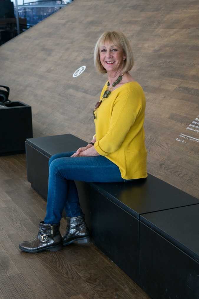 Yellow jumper