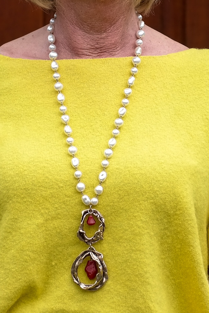 Cow bell necklace