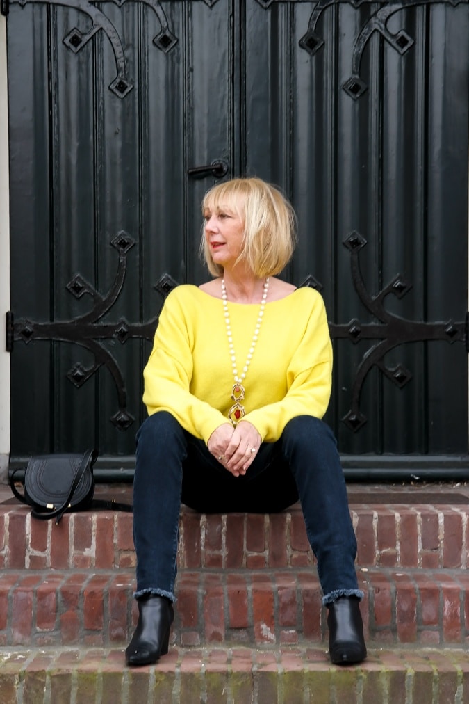 Yellow jumper American Vintage