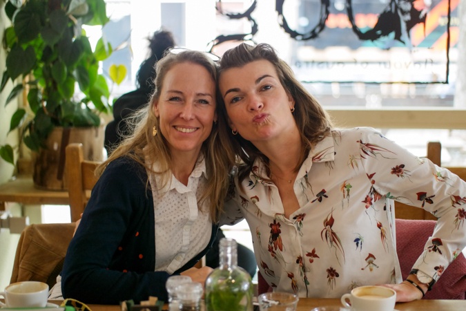Sabine and Anke