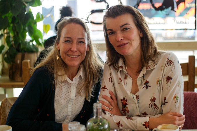 Sabine and Anke