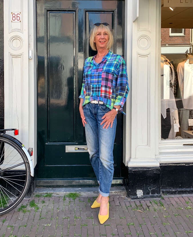 Casual in silk