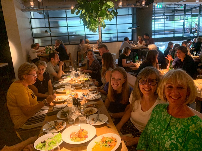 Farewell dinner of 2 colleagues