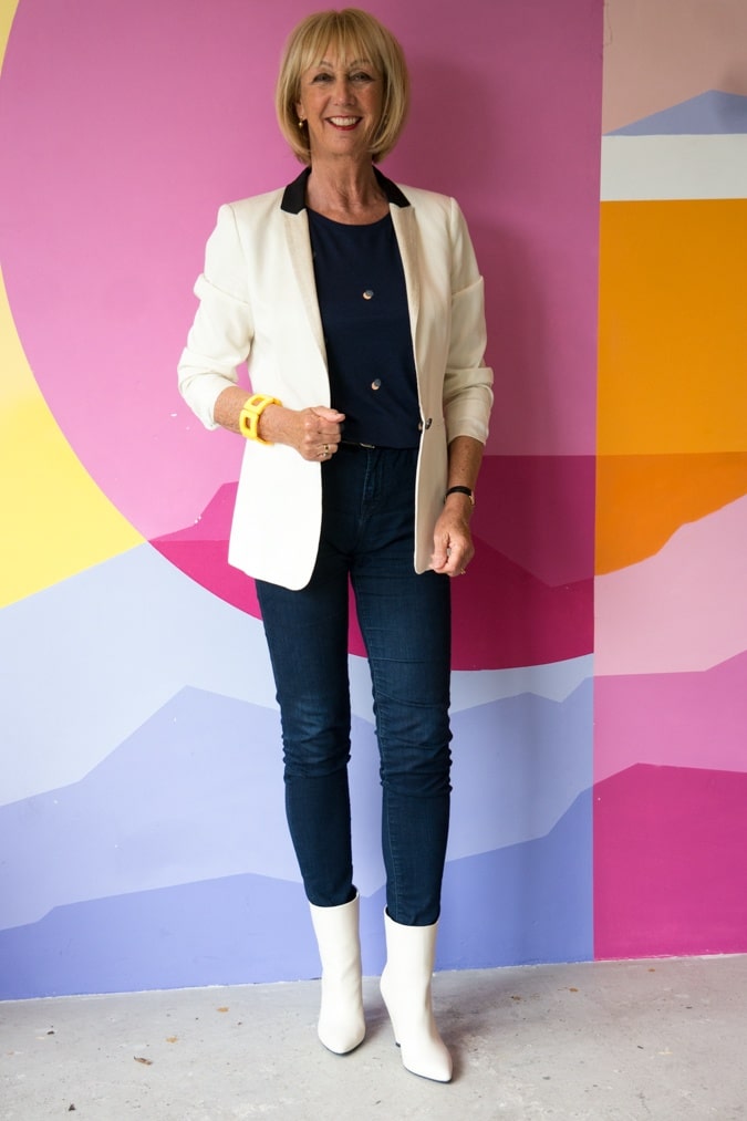white tuxedo jacket