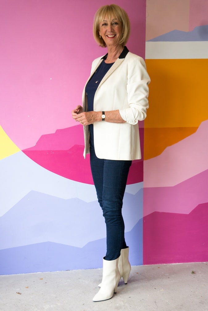 white tuxedo jacket