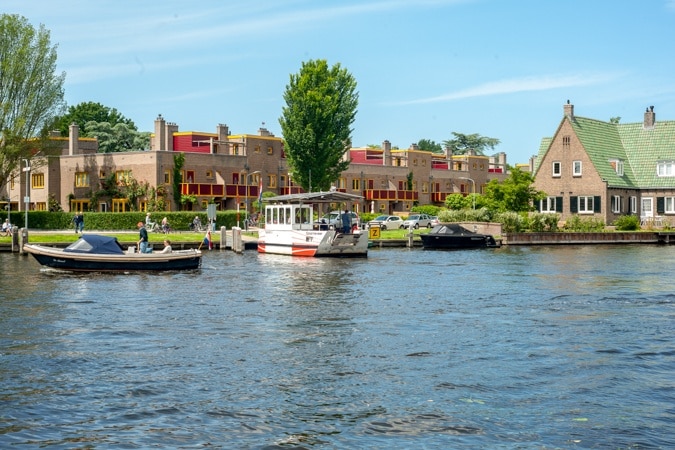 Haarlem ferry Spaarne