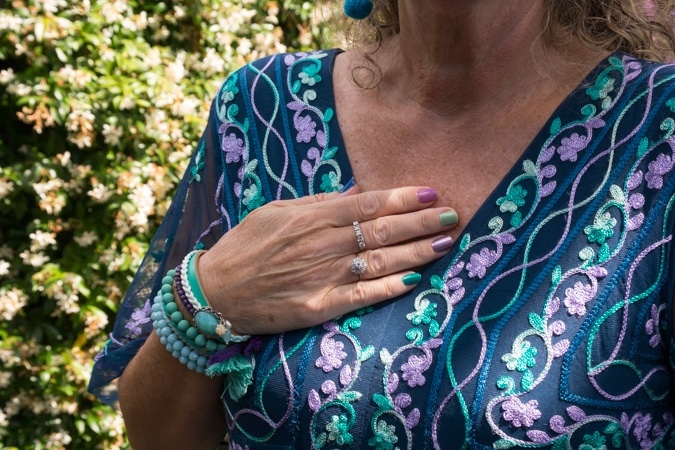 Anja nails and bracelets