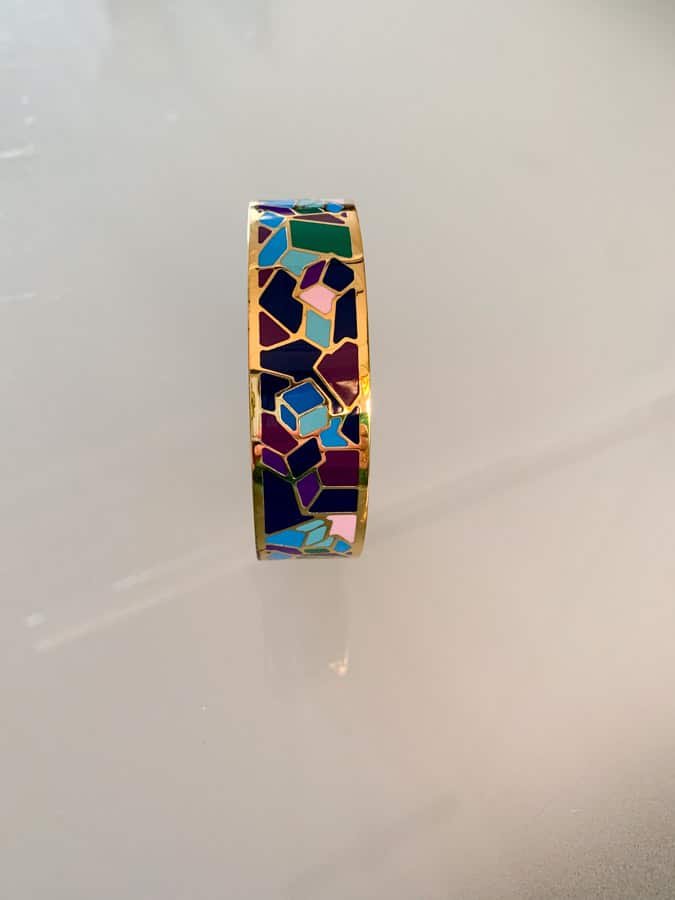 Multi-coloured bracelet