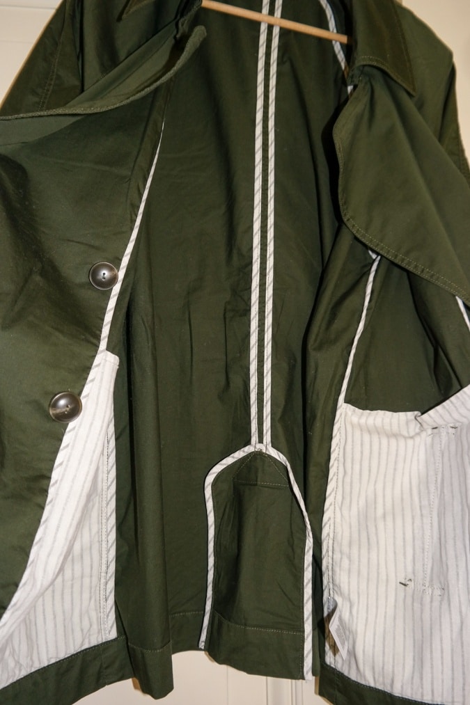 Green jacket by Cabi