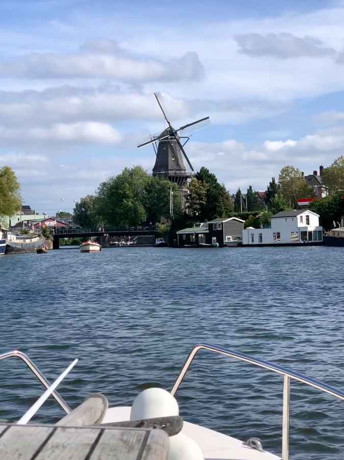 Boat and mill