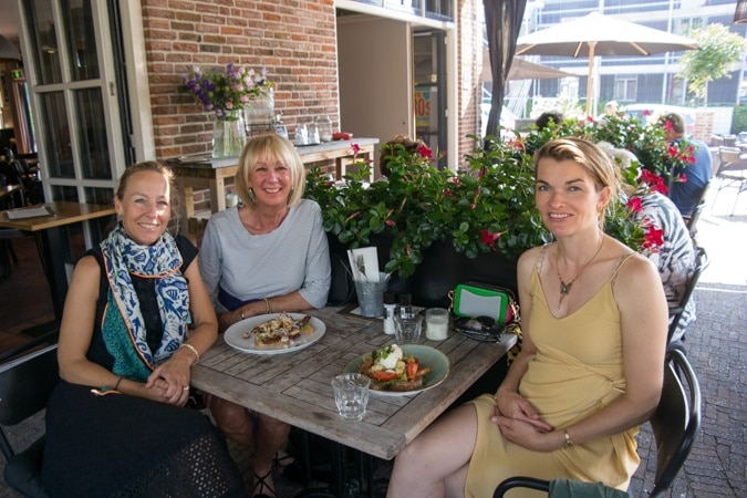 Sabine, me and Anke